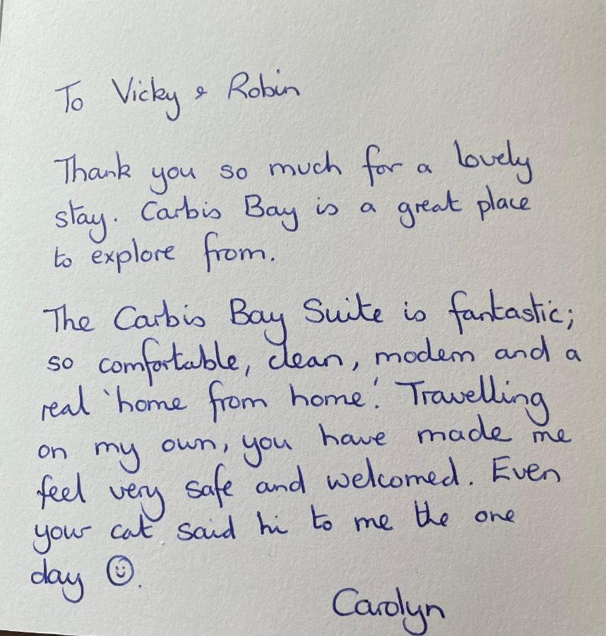 Carbis Bay Suite, Carbis Bay, St Ives, Free Parking, Near Beach Buitenkant foto
